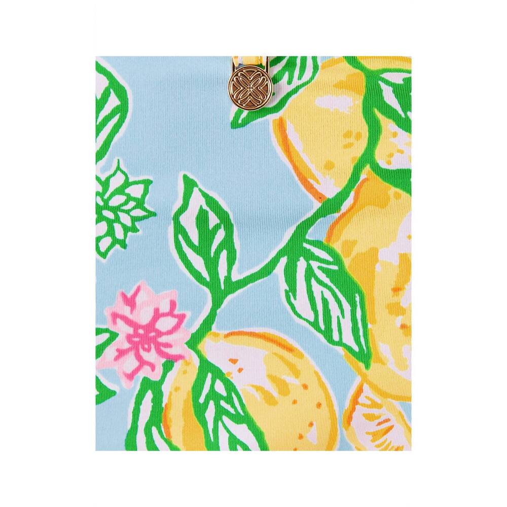 NEW LILLY PULITZER clancy bikini bottoms in bluette make lemonade - Picture 5 of 5